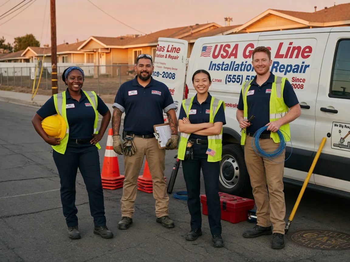 Gas Line Installation company in Red Devil, AK
